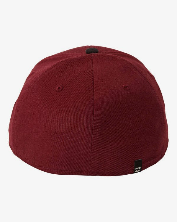 Billabong - Maroon Walled Stretch - Men's Stretch Cap