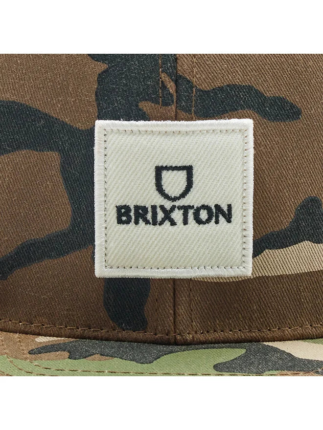 Brixton Alpha Square Mp Green Snapback