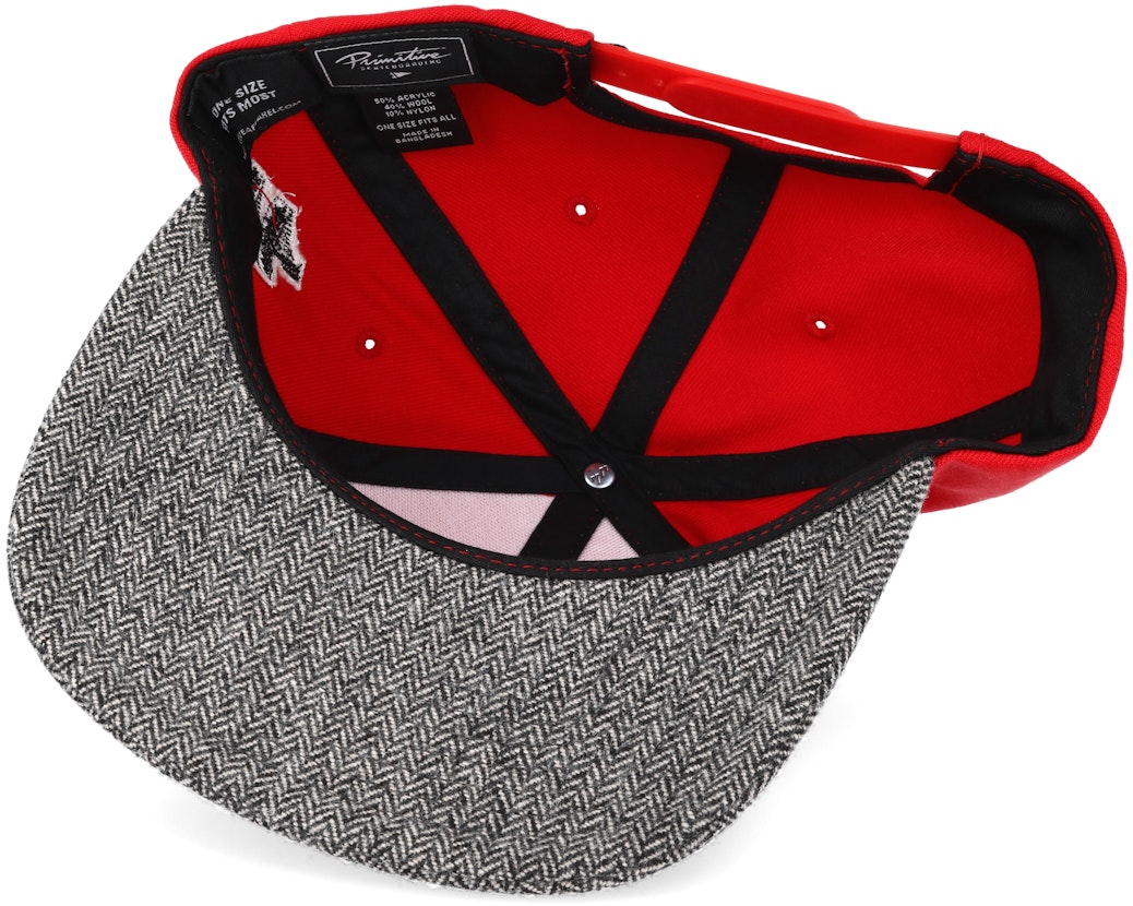 Primitive Classic P Red Snapback