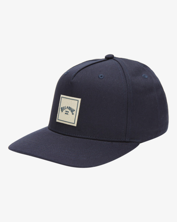 Billabong - Navy Stacked Snapback Hat