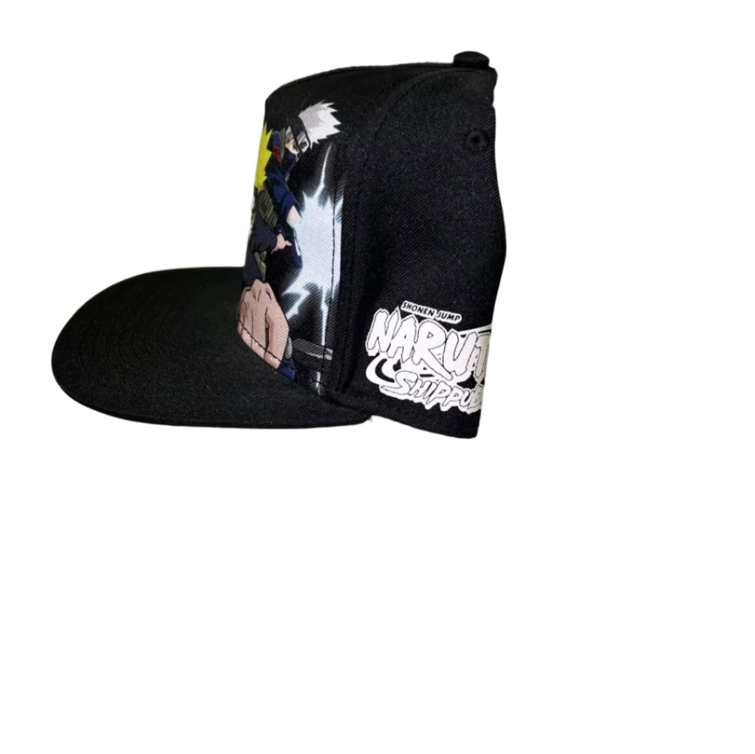 Naruto Shippuden-Snap Back Flat Cap Shonen Jump Edition