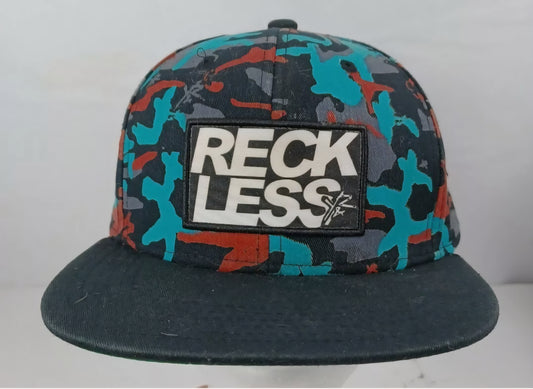 Young & Reckless - Hat Snapback Color Camo Adjustable Hat - "RECKLESS"