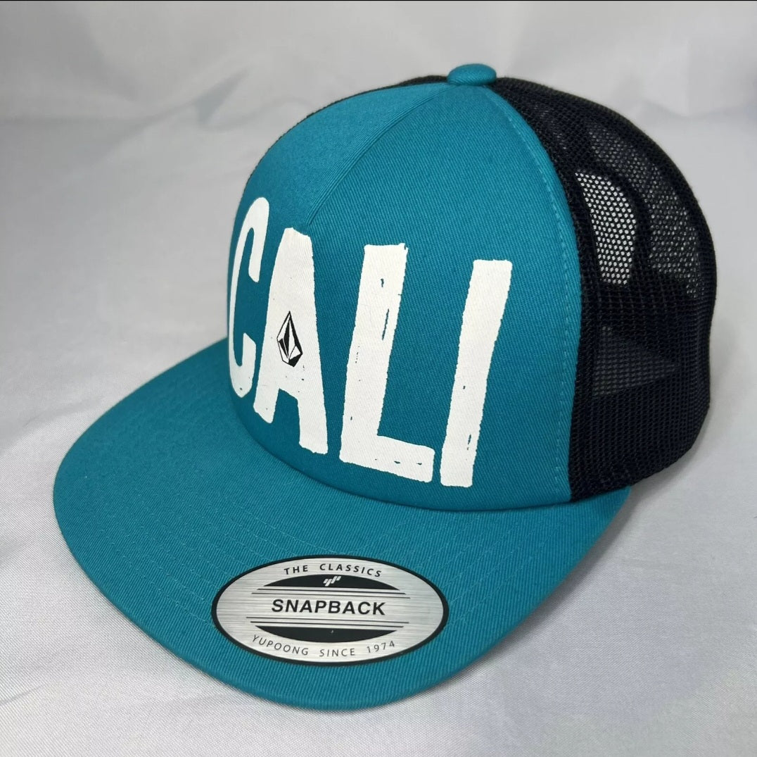 Volcom - Hat Cali Vintage Trucker Mesh Blue California - SnapBack