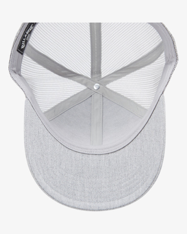 Billabong - Grey Heather Walled Trucker hat