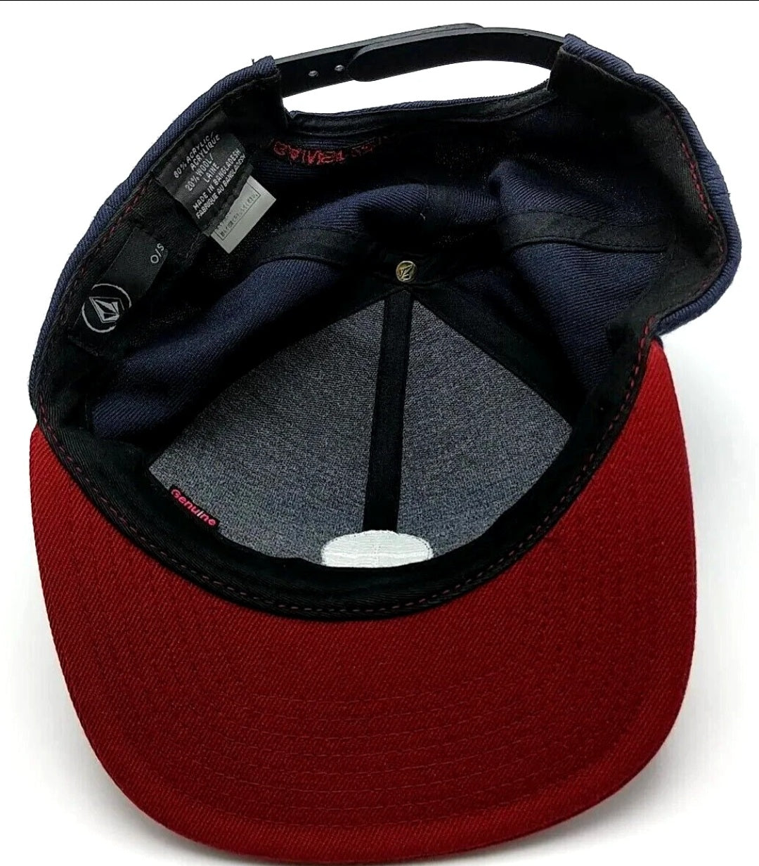 Volcom - hat red adjustable - snapback cap