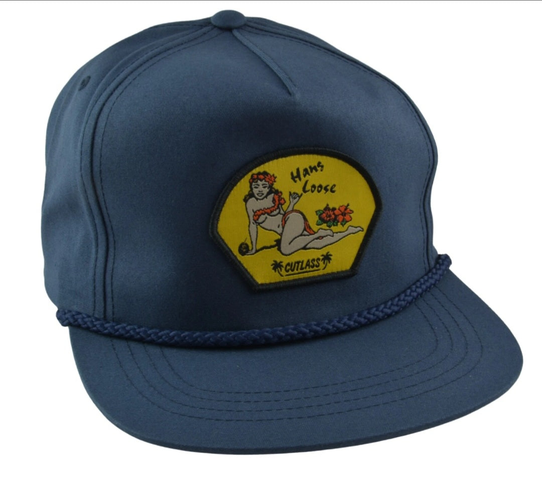 Cutlass Apparel - Aloha Hang Loose Hawaiian Logo - Snapback Hat