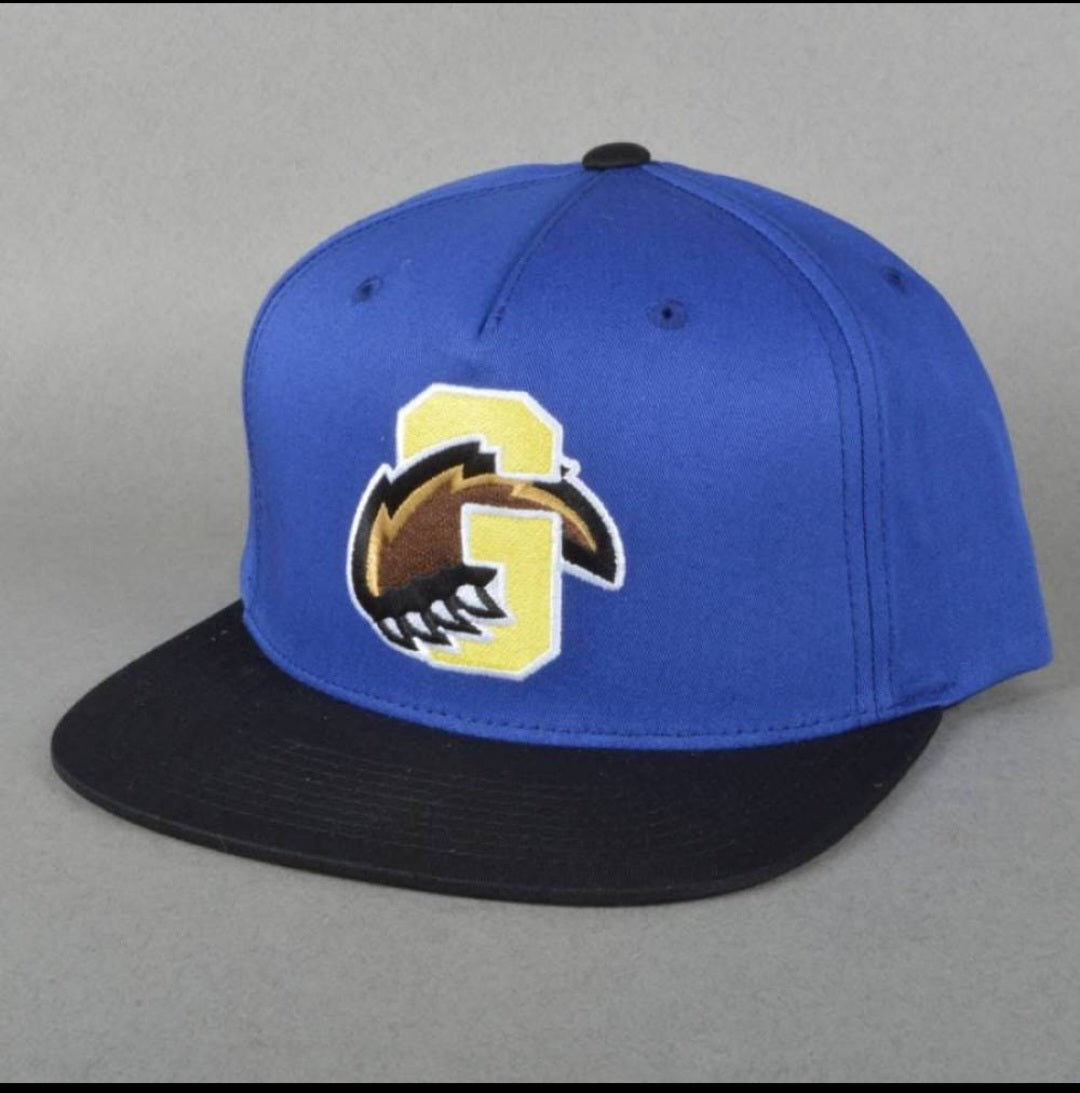 Grizzly Griptape Victory Paw Snapback Cap - Blue