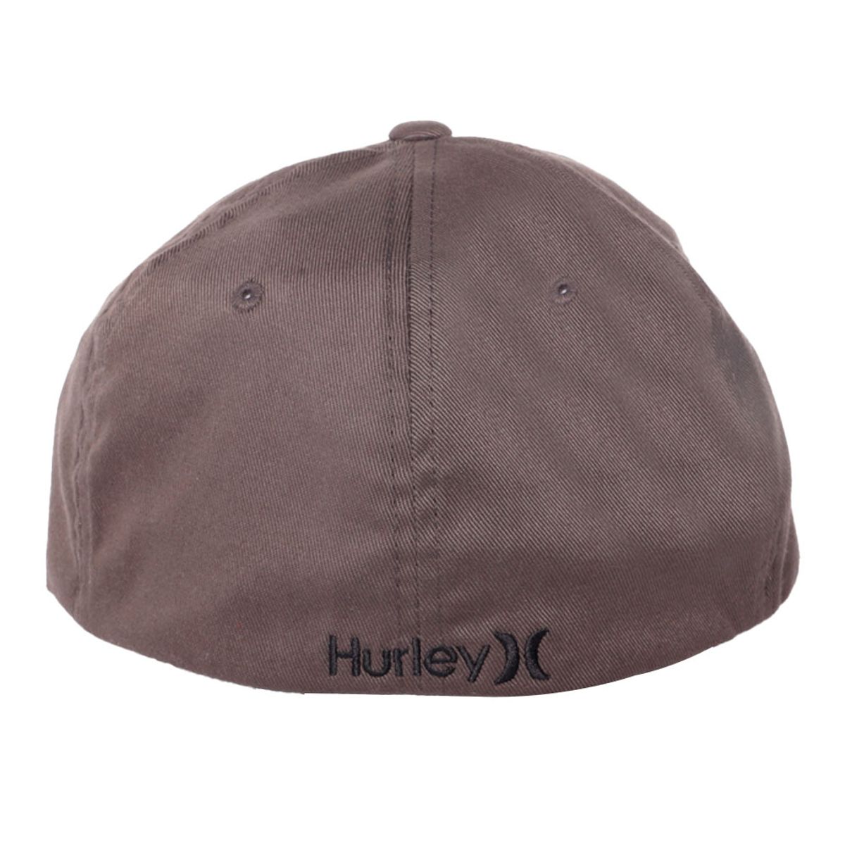 Hurley Men's Gray/Charcoal Embroidered Cap FlexFit