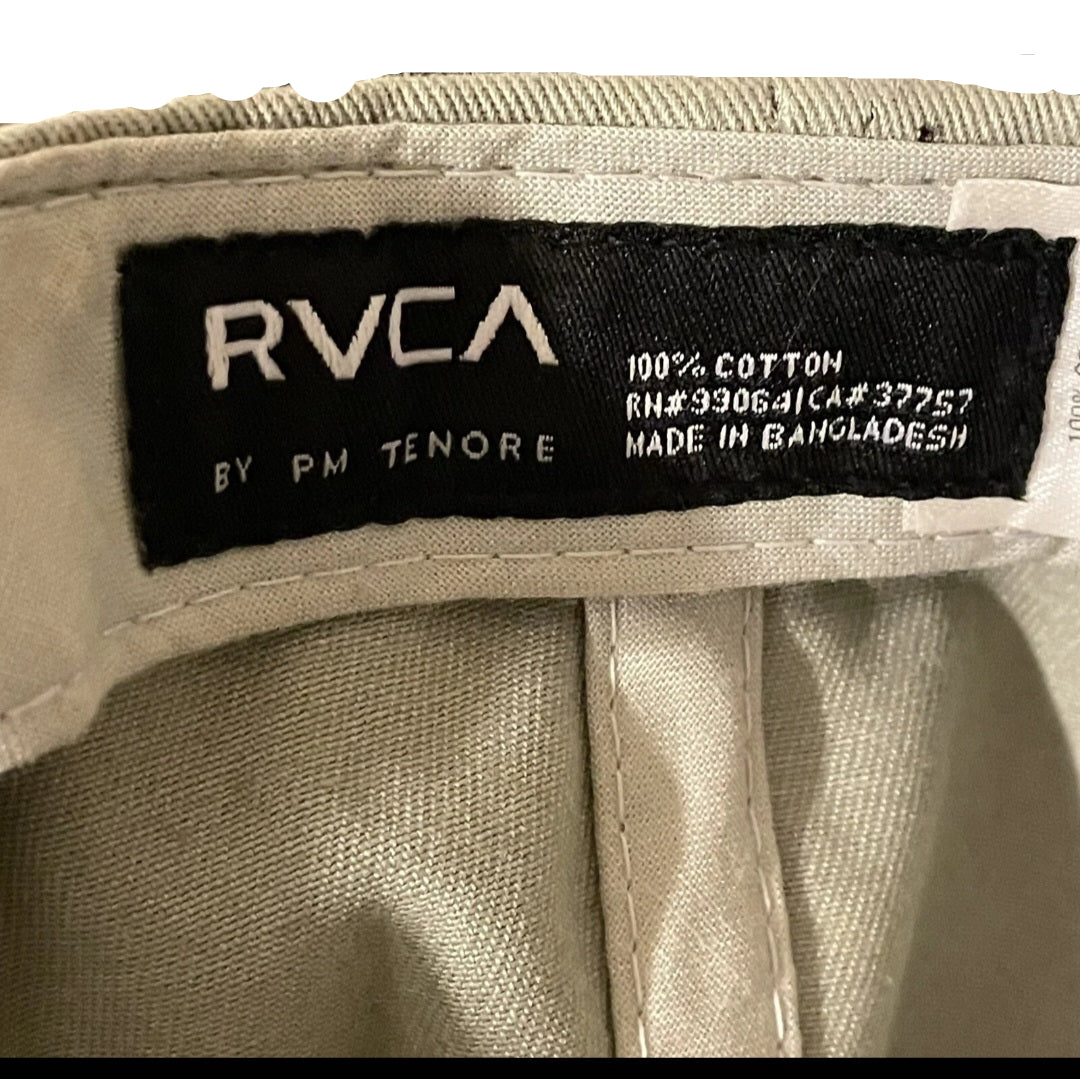 RVCA Twill Men's Snapback Olive Green 