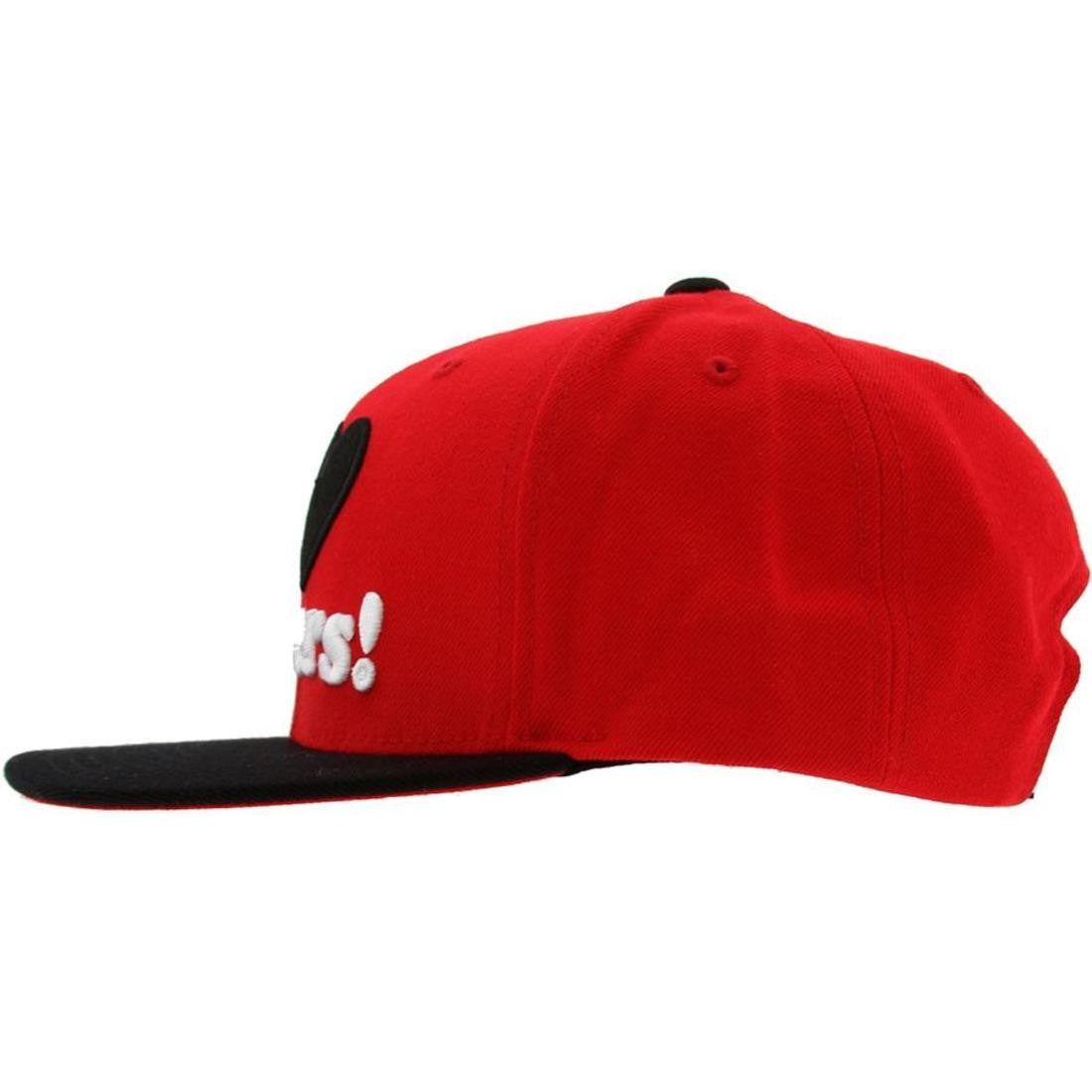 DGK-Motivation Snapback Cap - Red/Black