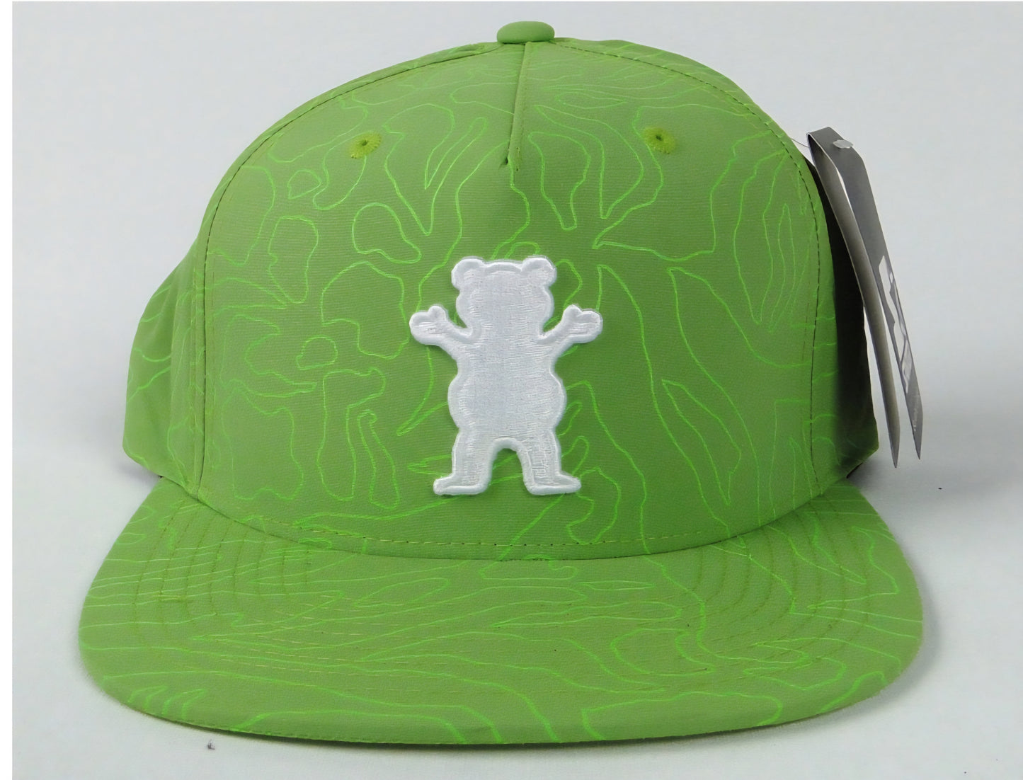Grizzly Griptape Grizzly Topography OG Bear Cap - Green