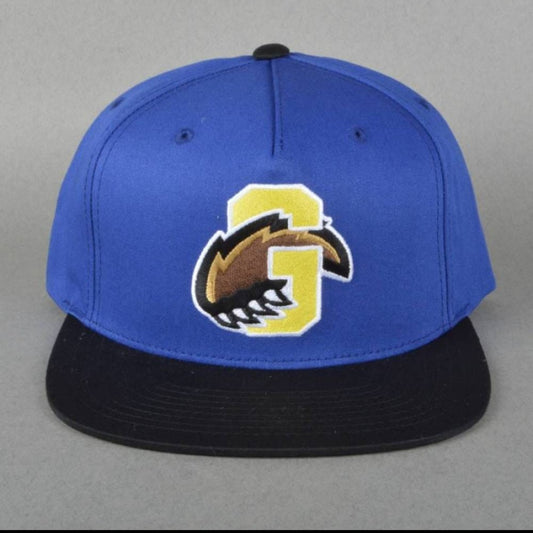 Grizzly Griptape Victory Paw Snapback Cap - Blue