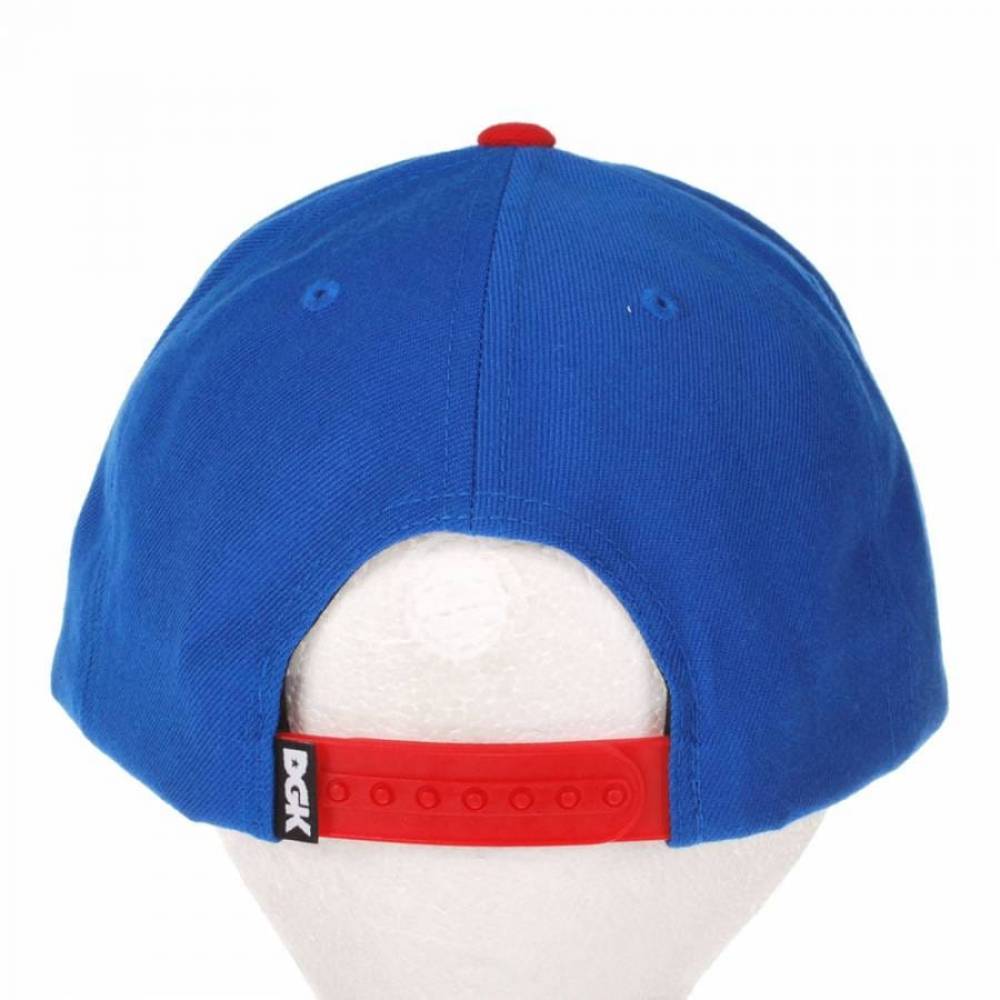 DGK - Motivation Snap Back - Cap Royal Blue/Red