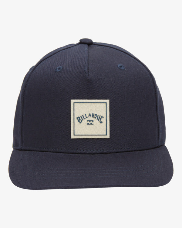 Billabong - Navy Stacked Snapback Hat
