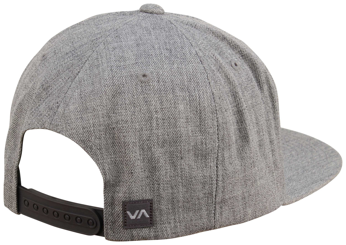 RVCA Commonwealth Snapback Hat - Grey Heather
