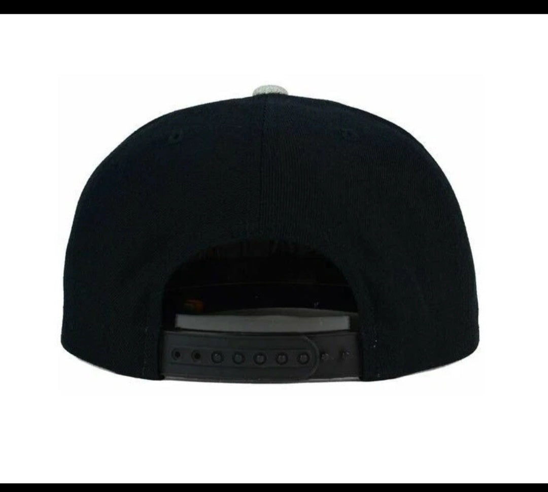 Brixton HAMILTON SNAPBACK Black Light Heather Grey Embroider Logo Men's Hat