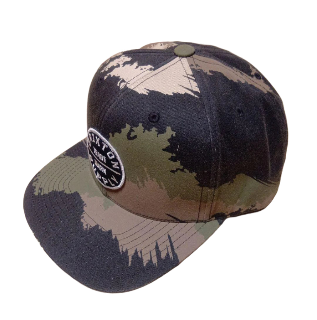 Brixton Oath III Camo Snapback