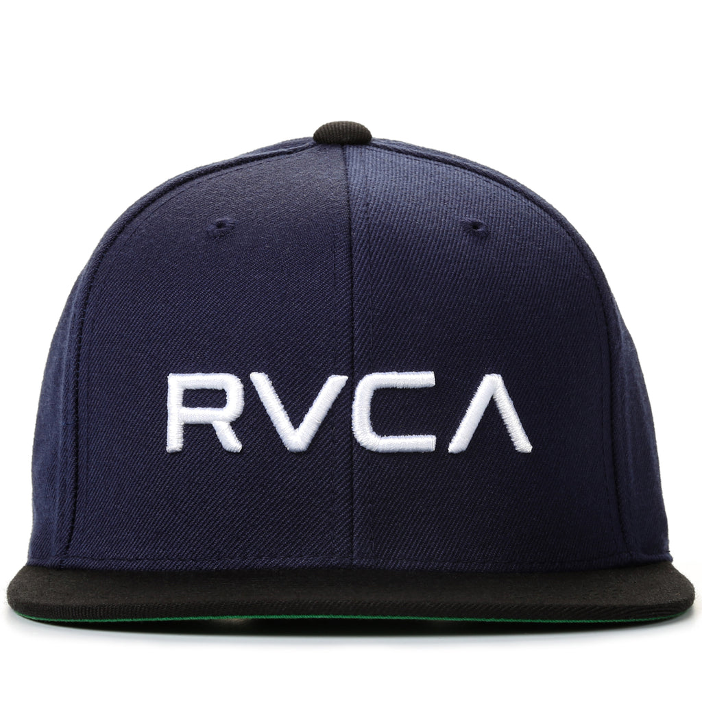 RVCA Twill Snapback - Blue Black