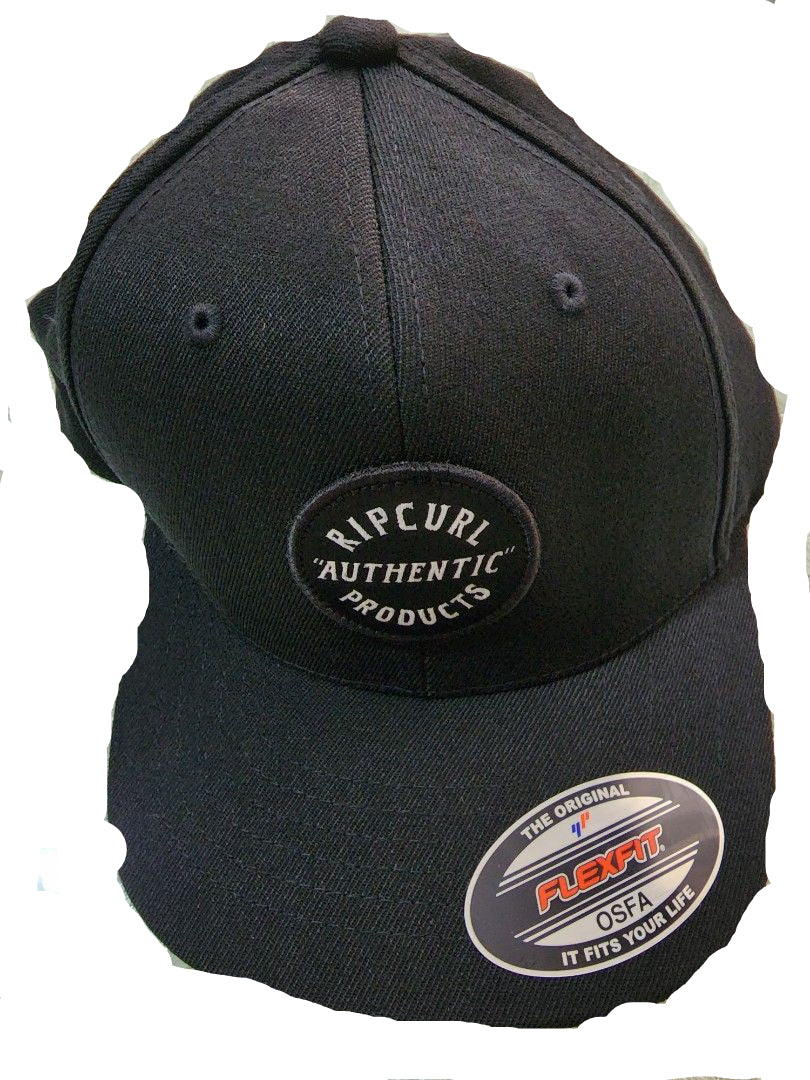 Rip Curl-Black Flex Cap Brand New
