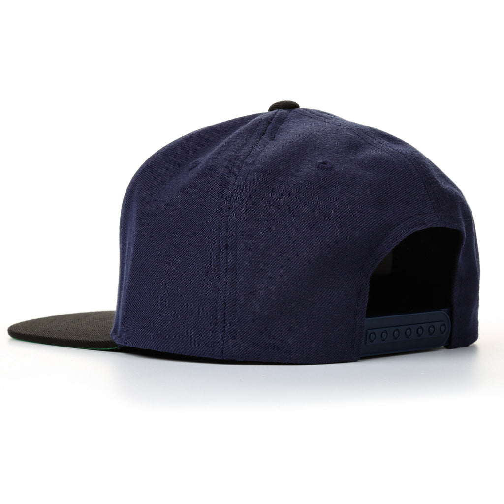RVCA Twill Snapback - Blue Black