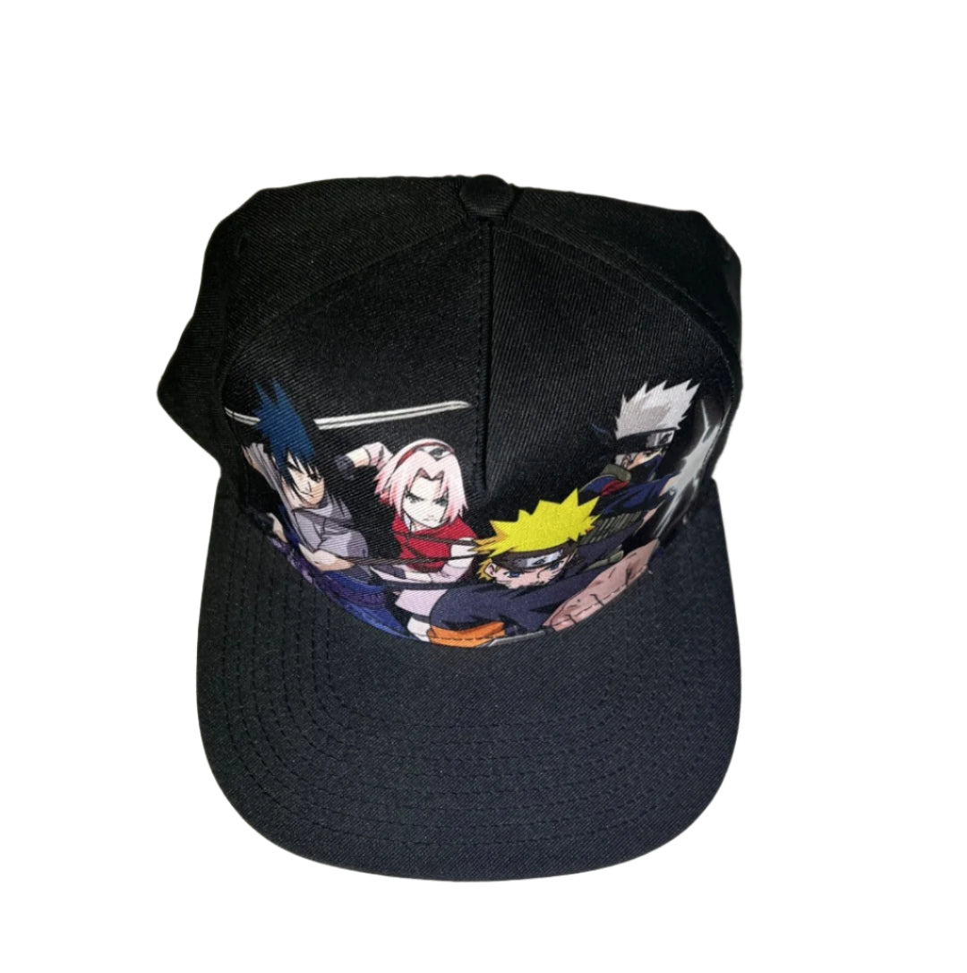 Naruto Shippuden-Snap Back Flat Cap Shonen Jump Edition