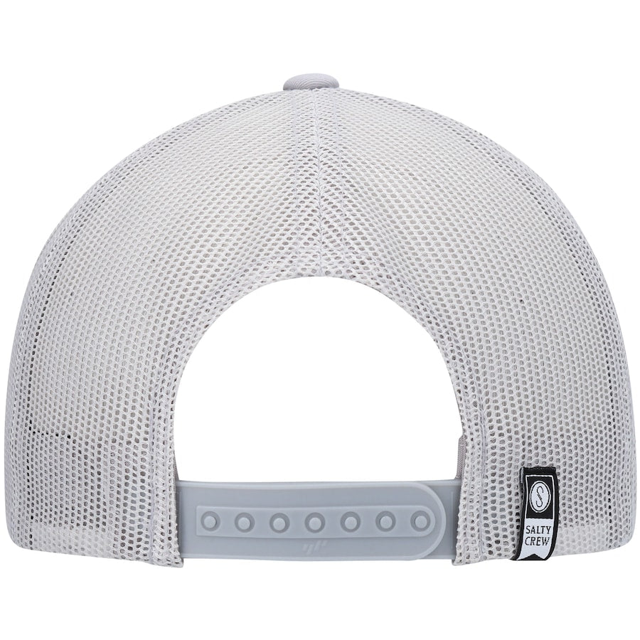 Salty Crew Pacific Retro Trucker Snapback Hat - Gray