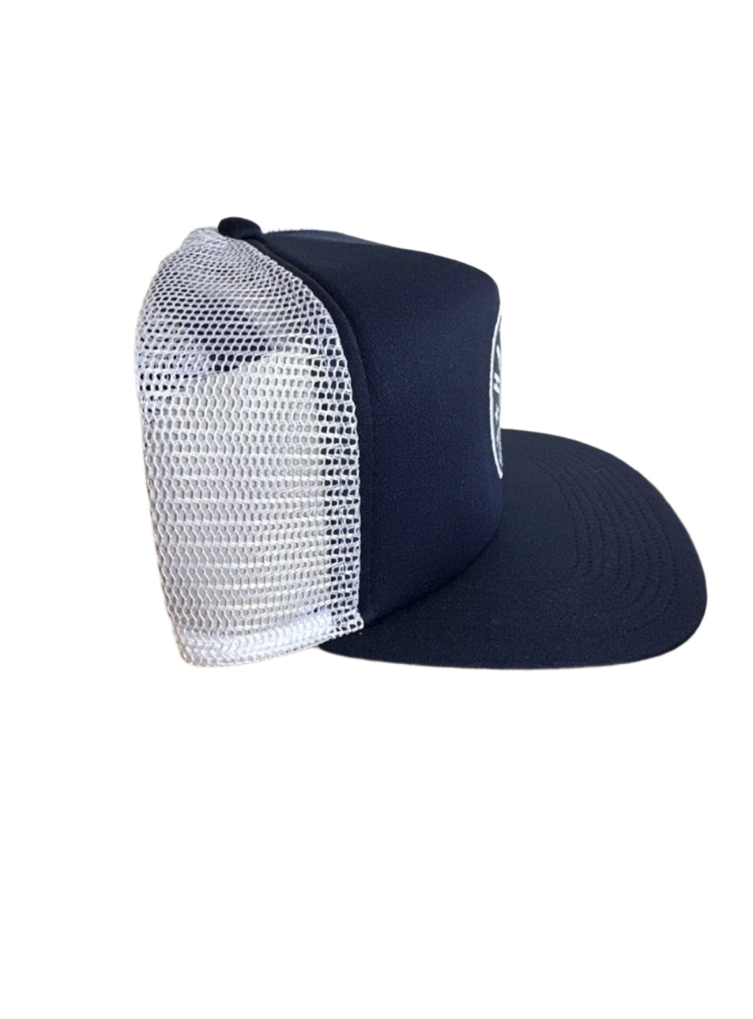 Nike X Stranger Things Hawkins High School Snap Back Mess Trucker Hat - Blue