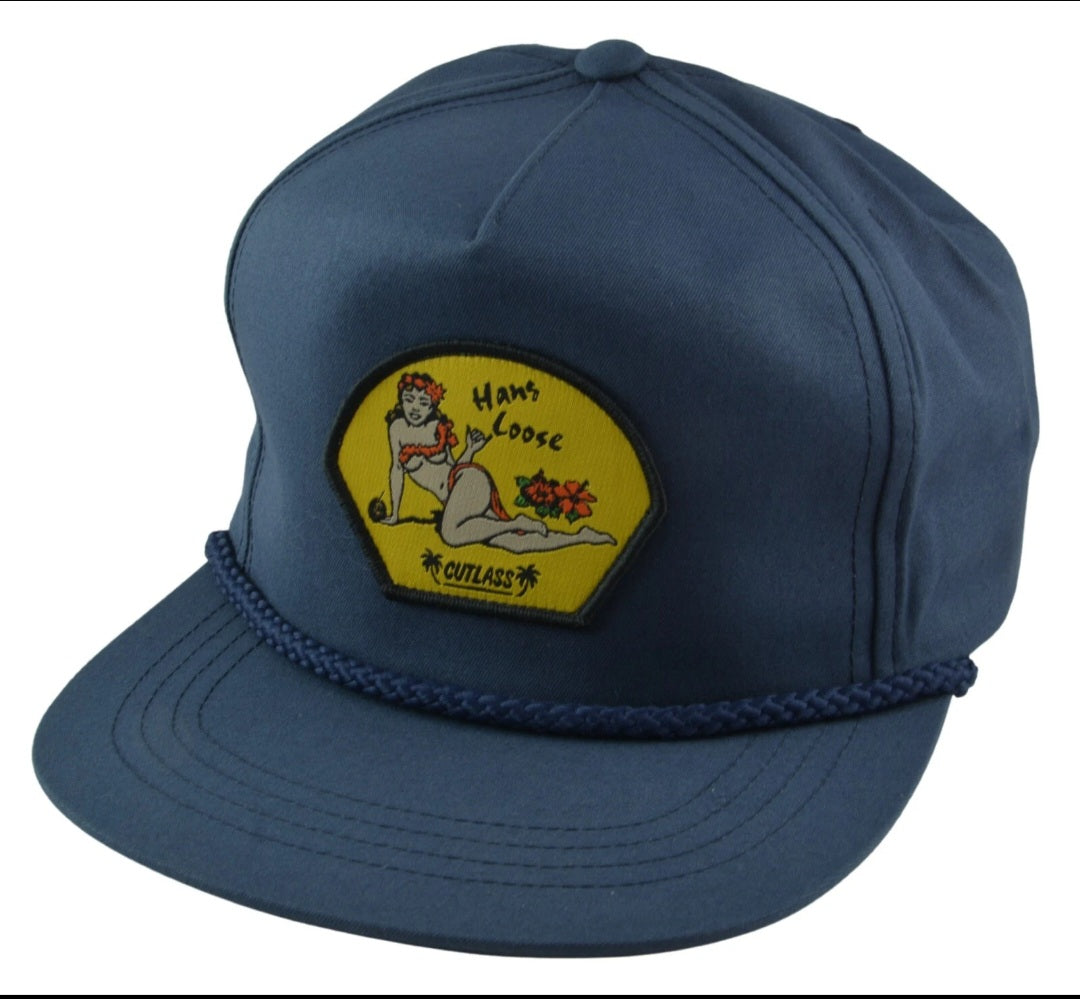 Cutlass Apparel - Aloha Hang Loose Hawaiian Logo - Snapback Hat