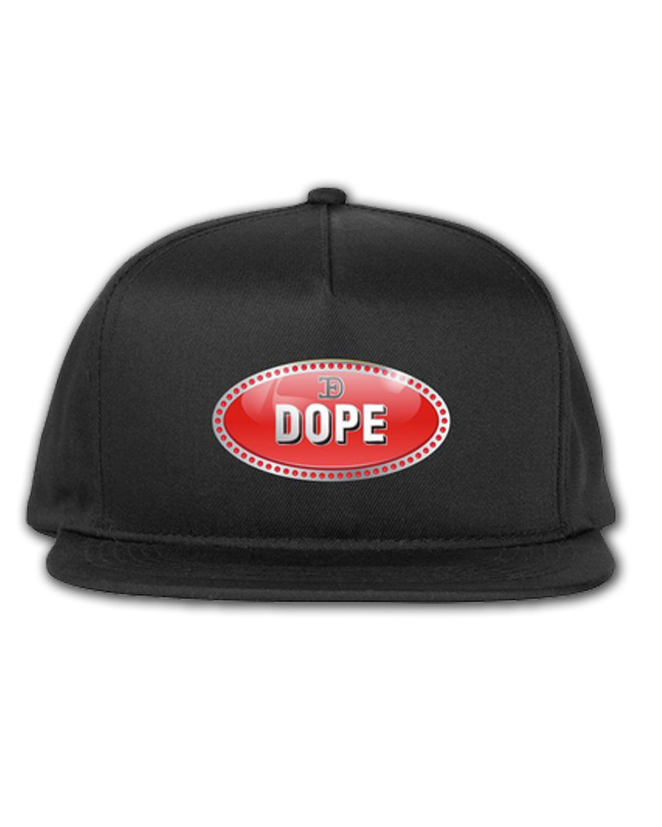 DOPE X Bugatti - LUXURY Series Black Bugatti Snapback Cap Hat Adjustable