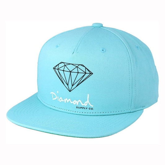 Diamond Supply Co. OG Sign Snapback - Diamond Blue