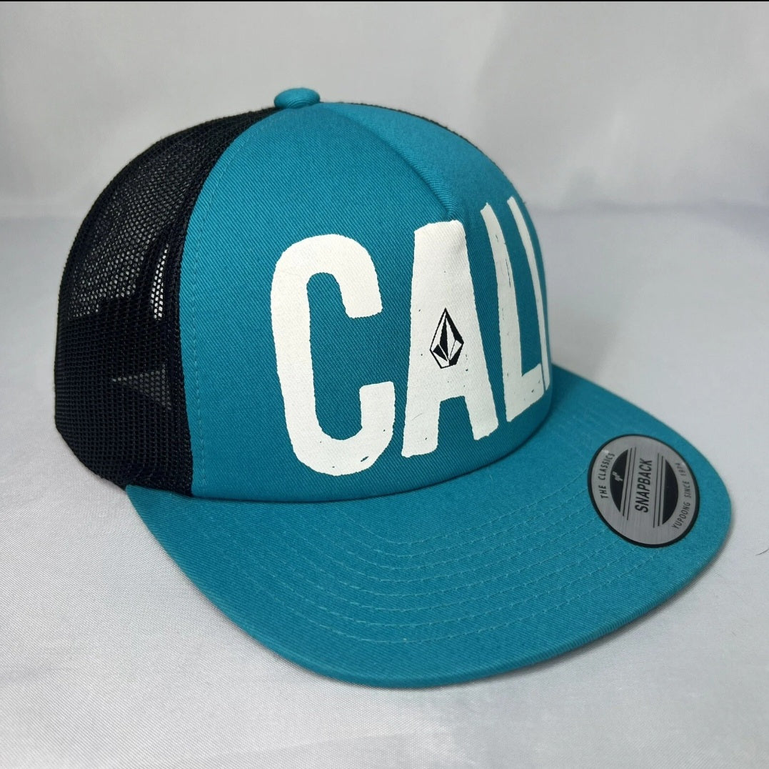 Volcom - Hat Cali Vintage Trucker Mesh Blue California - SnapBack