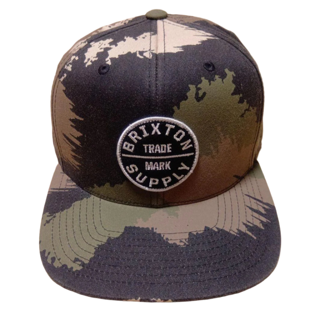 Brixton Oath III Camo Snapback