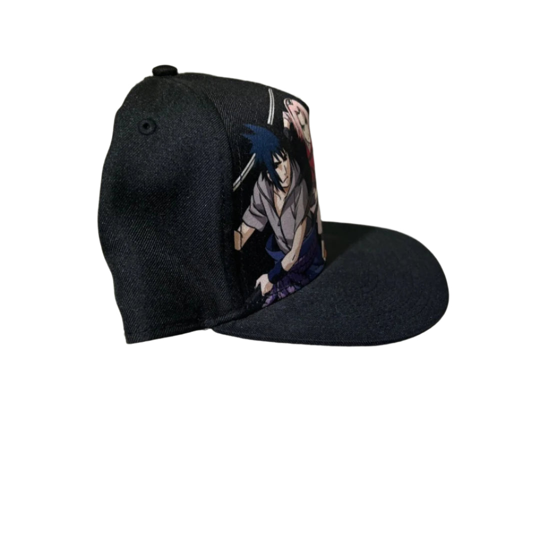 Naruto Shippuden-Snap Back Flat Cap Shonen Jump Edition