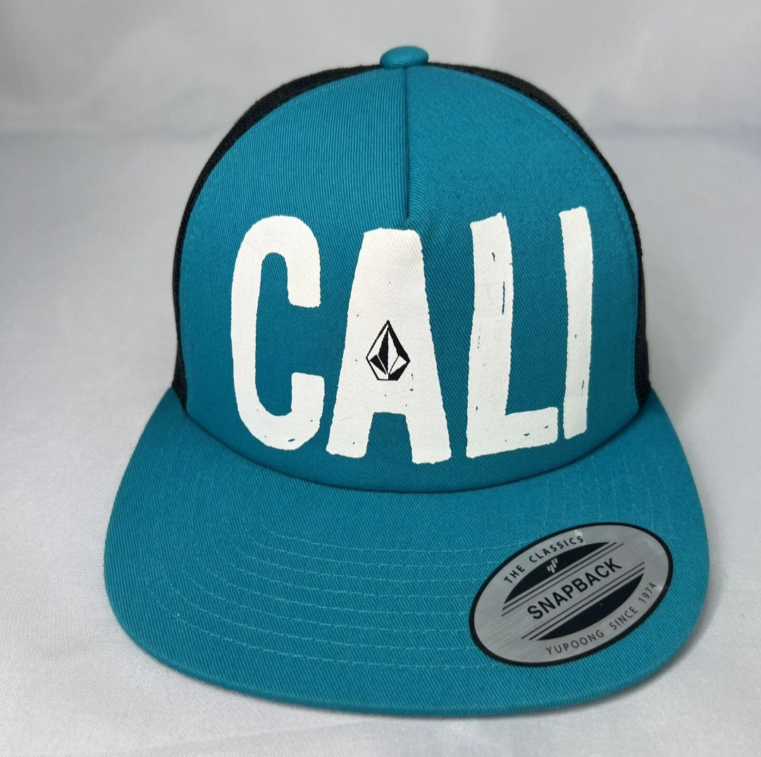 Volcom - Hat Cali Vintage Trucker Mesh Blue California - SnapBack