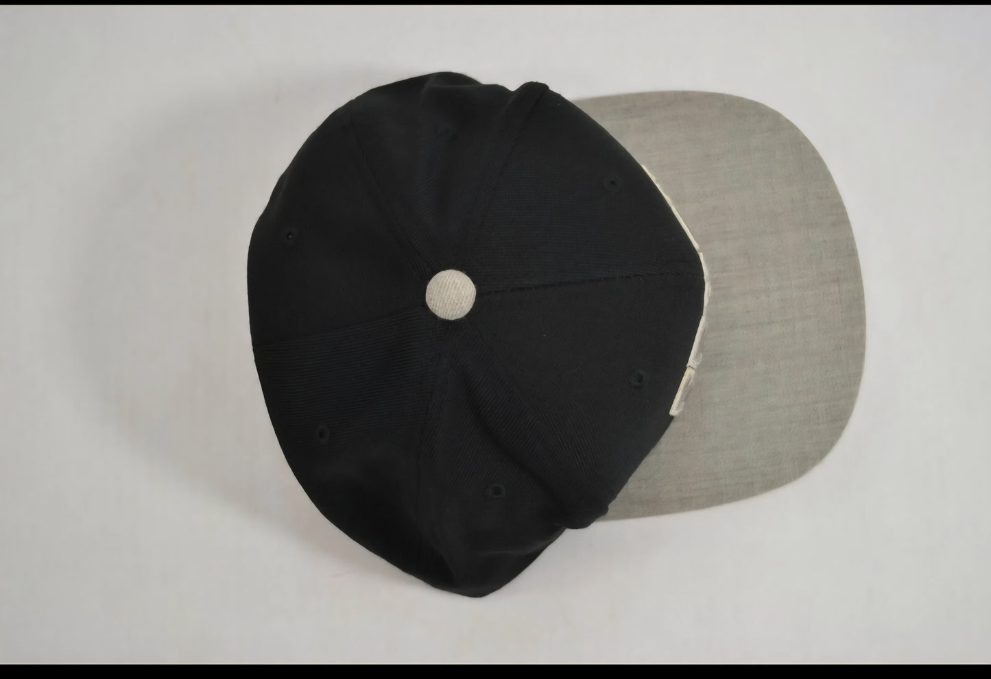 Brixton HAMILTON SNAPBACK Black Light Heather Grey Embroider Logo Men's Hat