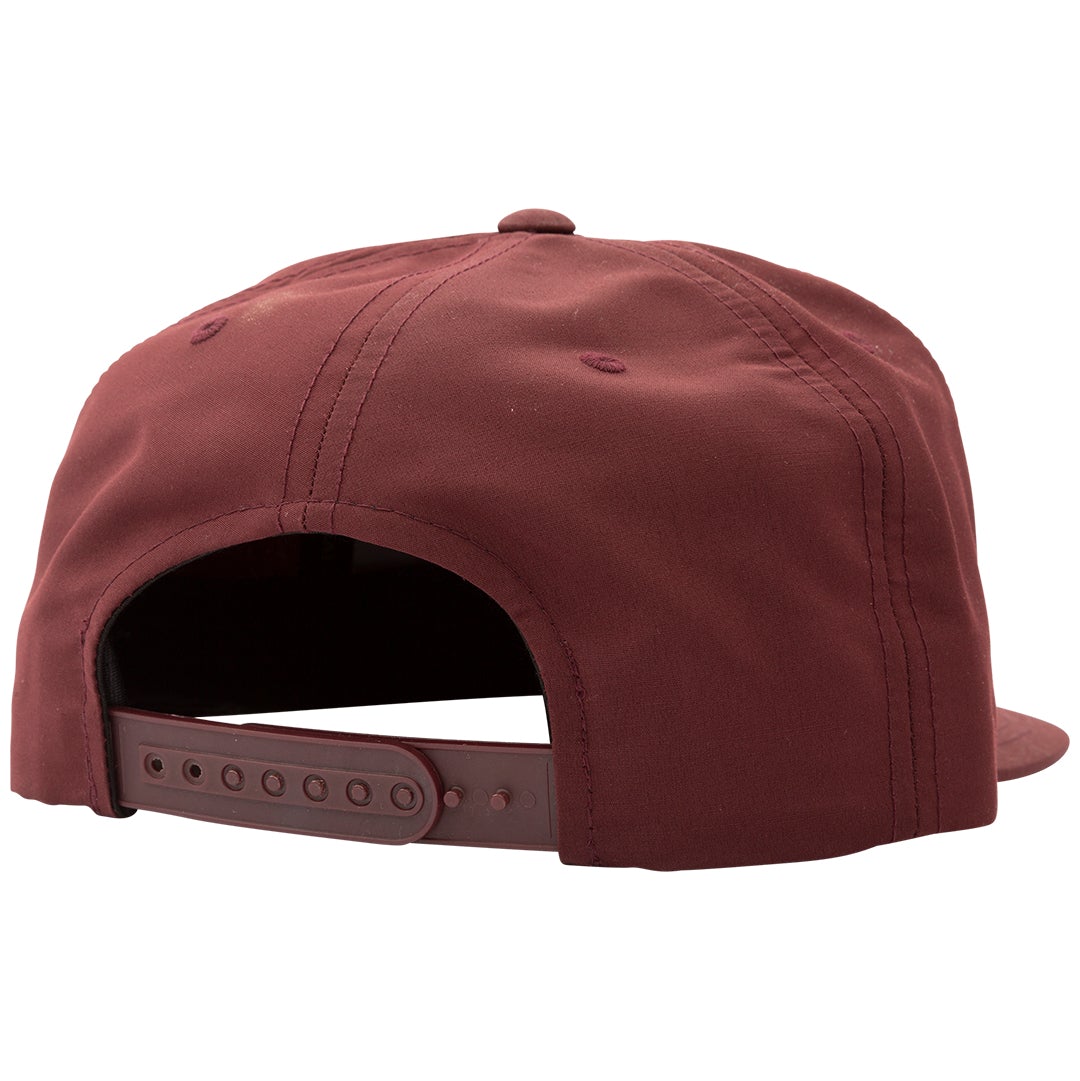 Salty Crew Mens Deep Sea 5 Panel Burgundy Hat
