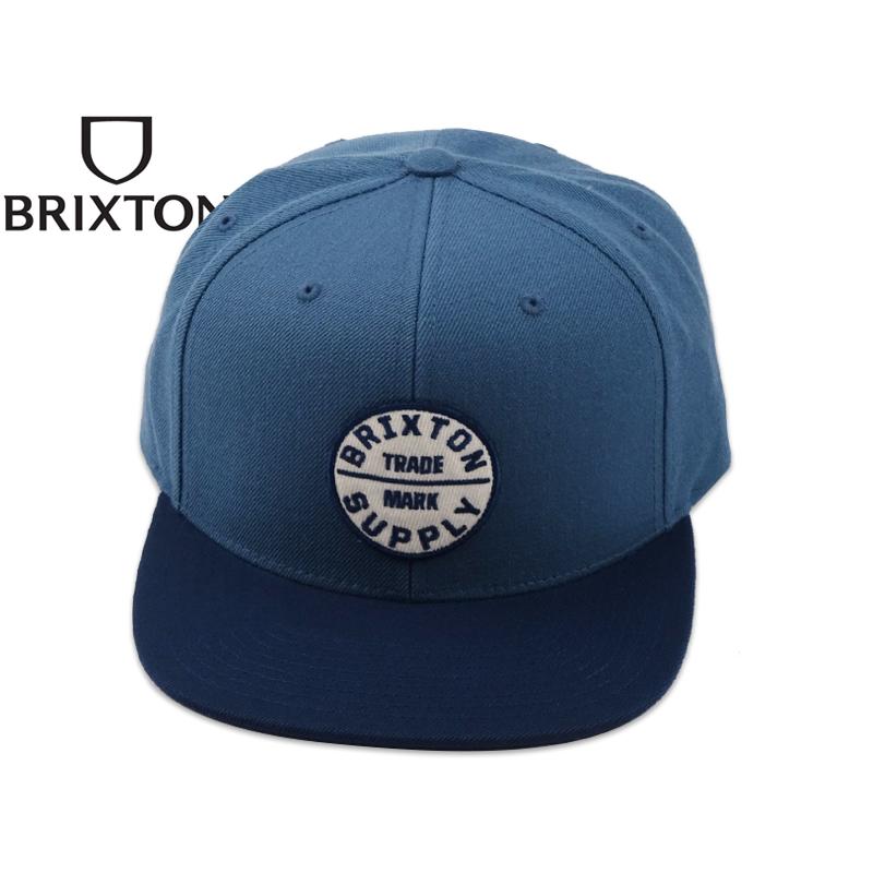 Brixton Oath III Snapback/Cap Washed Navy/Indie Teal